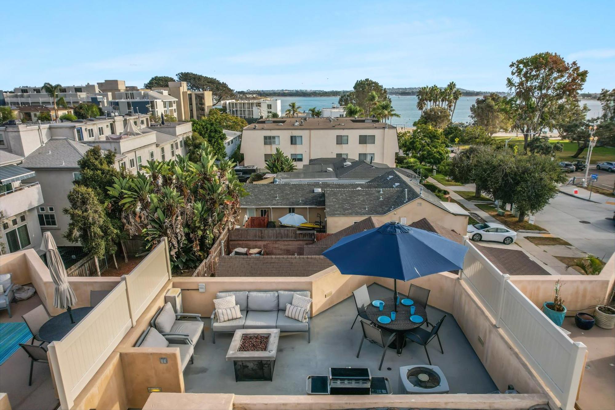 Bay View Dream - Steps To Bay, Rooftop Patio & Ac San Diego